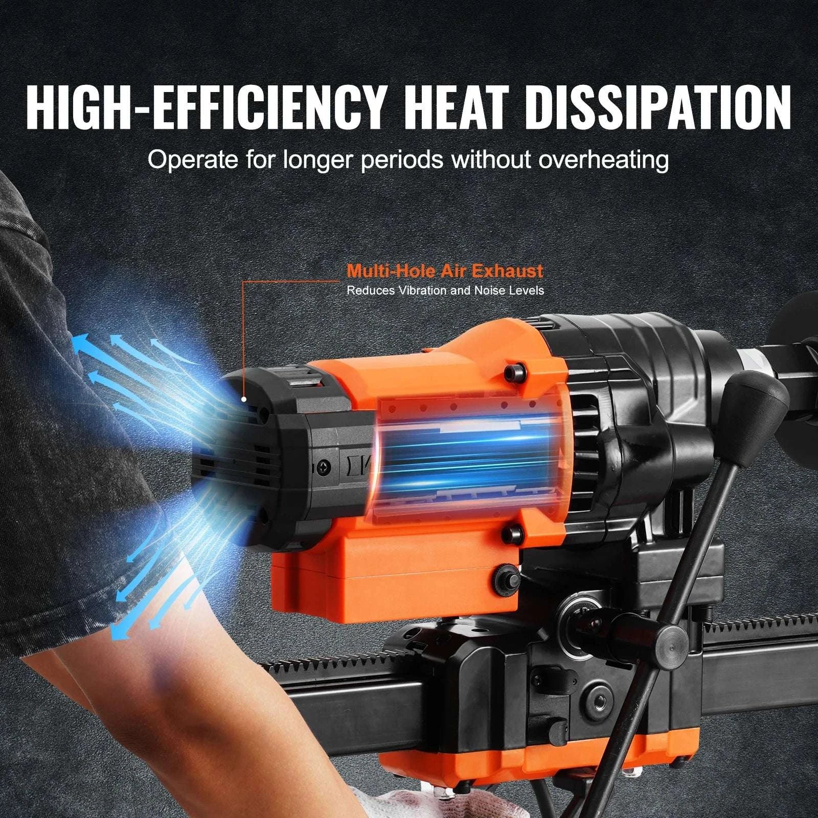 3000W Concrete Core Drill Rig Wet & Dry Diamond Drilling Machine-3500W 300mm / CZECH REPUBLIC