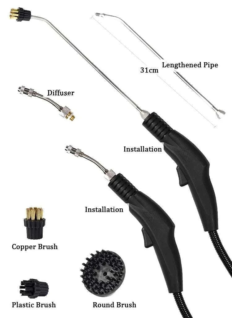 3000W High Pressure Steam Cleaner for Deep Home & Car Cleaning-200532 / China Mainland / 110 V