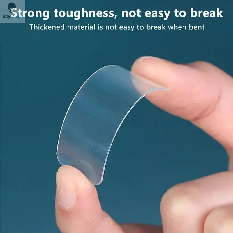 300Pcs Double Sided Adhesive Tape Nano Reusable Super Strong Transparent Wall Stickers WaterProof Widely Used Wall Mount Sticker Spy-shop.com