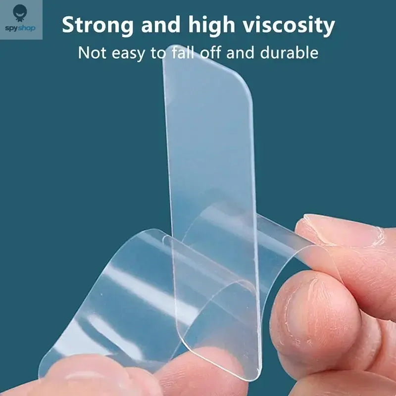 300Pcs Double Sided Adhesive Tape Nano Reusable Super Strong Transparent Wall Stickers WaterProof Widely Used Wall Mount Sticker Spy-shop.com