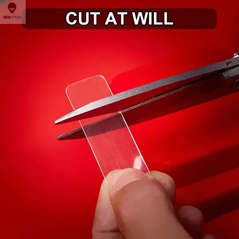 300Pcs Double Sided Adhesive Tape Nano Reusable Super Strong Transparent Wall Stickers WaterProof Widely Used Wall Mount Sticker Spy-shop.com