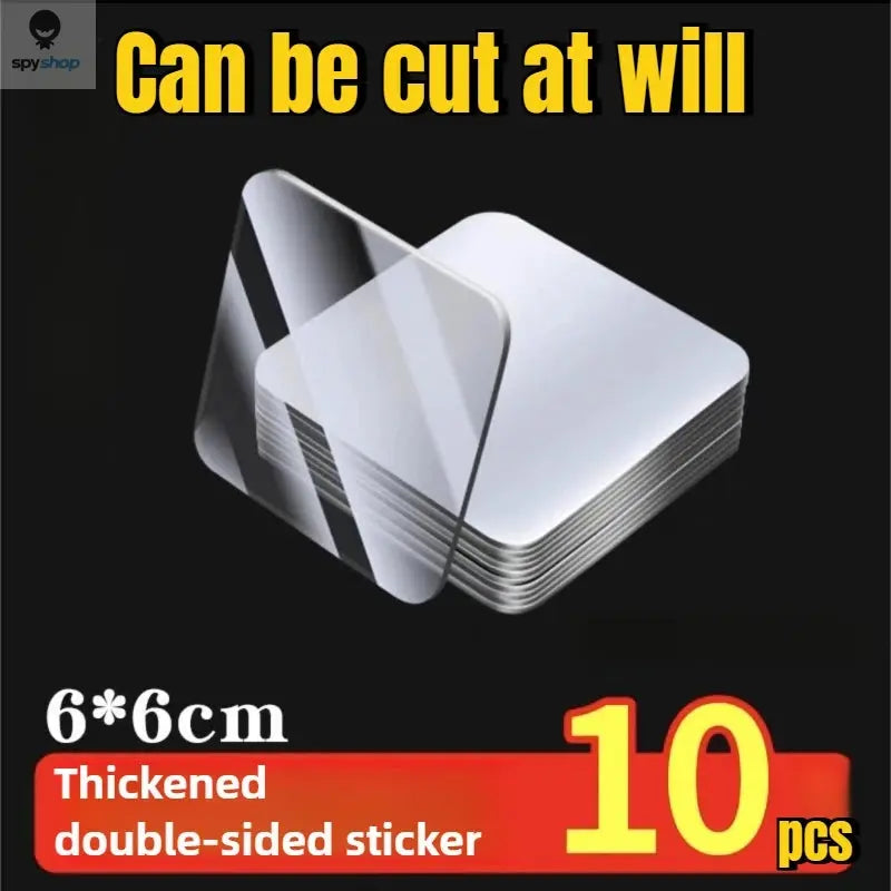300Pcs Double Sided Adhesive Tape Nano Reusable Super Strong Transparent Wall Stickers WaterProof Widely Used Wall Mount Sticker Spy-shop.com