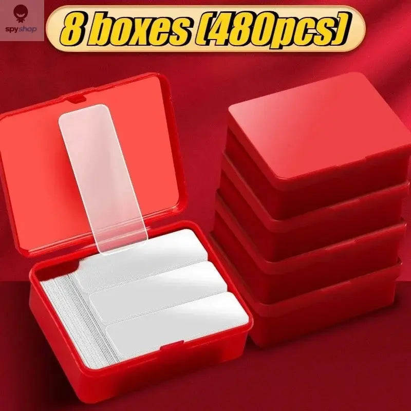 300Pcs Double Sided Adhesive Tape Nano Reusable Super Strong Transparent Wall Stickers WaterProof Widely Used Wall Mount Sticker Spy-shop.com