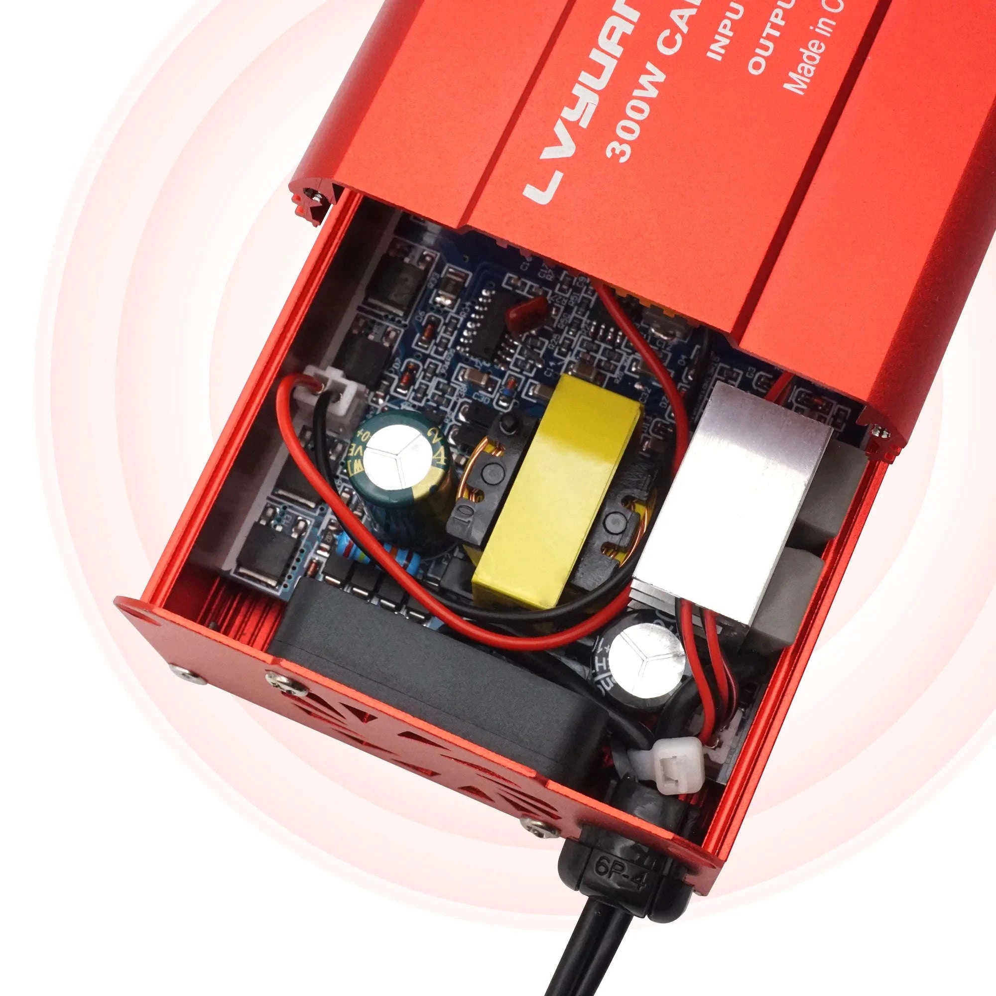 300W Car Power Inverter 12V to 220V with Dual USB and EU Socket-EU Socket / Poland
