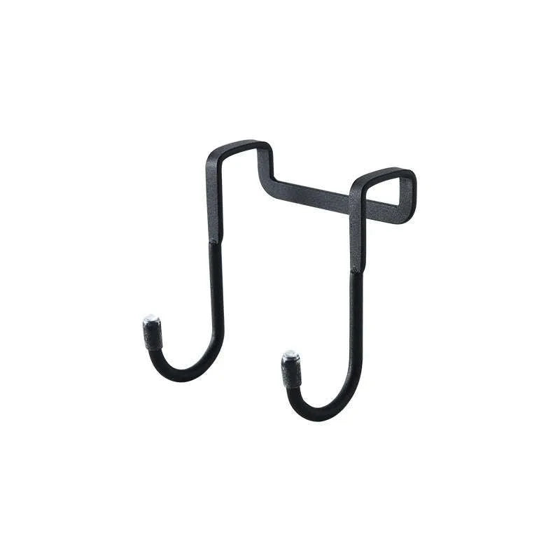 304 Stainless Steel Punch-Free Double S-Hook-Black L