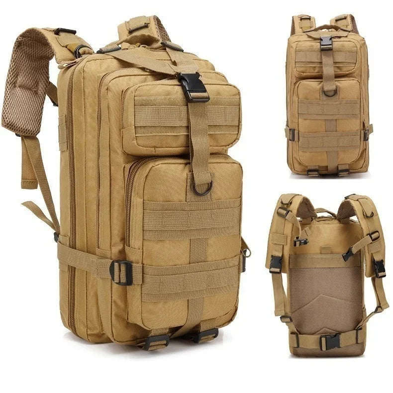 30L/50L Tactical Backpack for Hunting, Hiking and Travel-50L Black