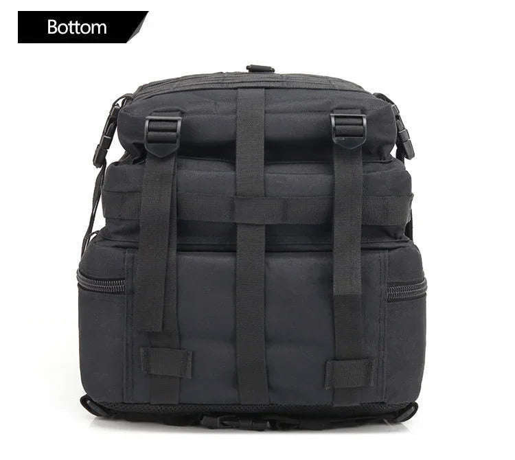 30L/50L Tactical Backpack for Hunting, Hiking and Travel-50L Black