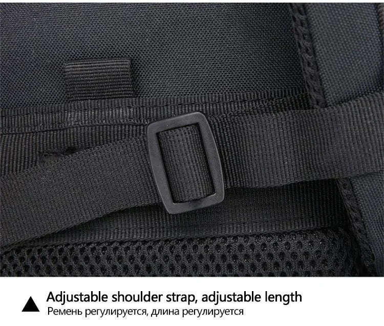 30L/50L Tactical Backpack for Hunting, Hiking and Travel-50L Black