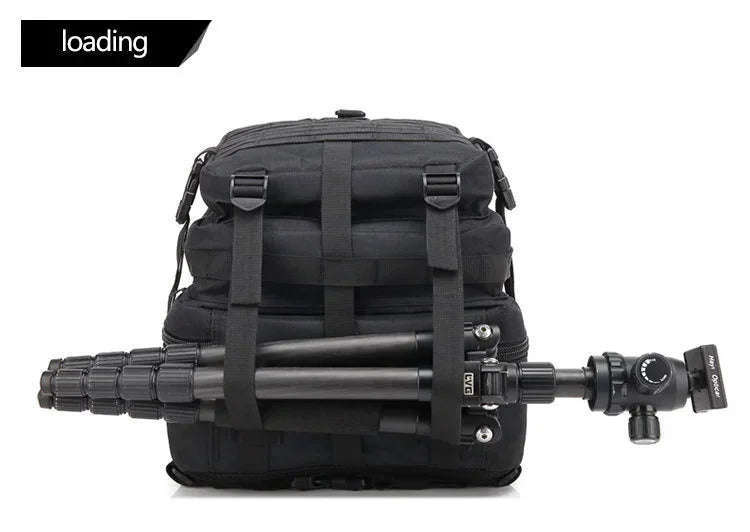 30L/50L Tactical Backpack for Hunting, Hiking and Travel-50L Black
