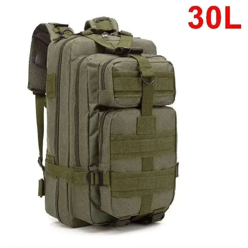 30L/50L Tactical Backpack for Hunting, Hiking and Travel-50L Black