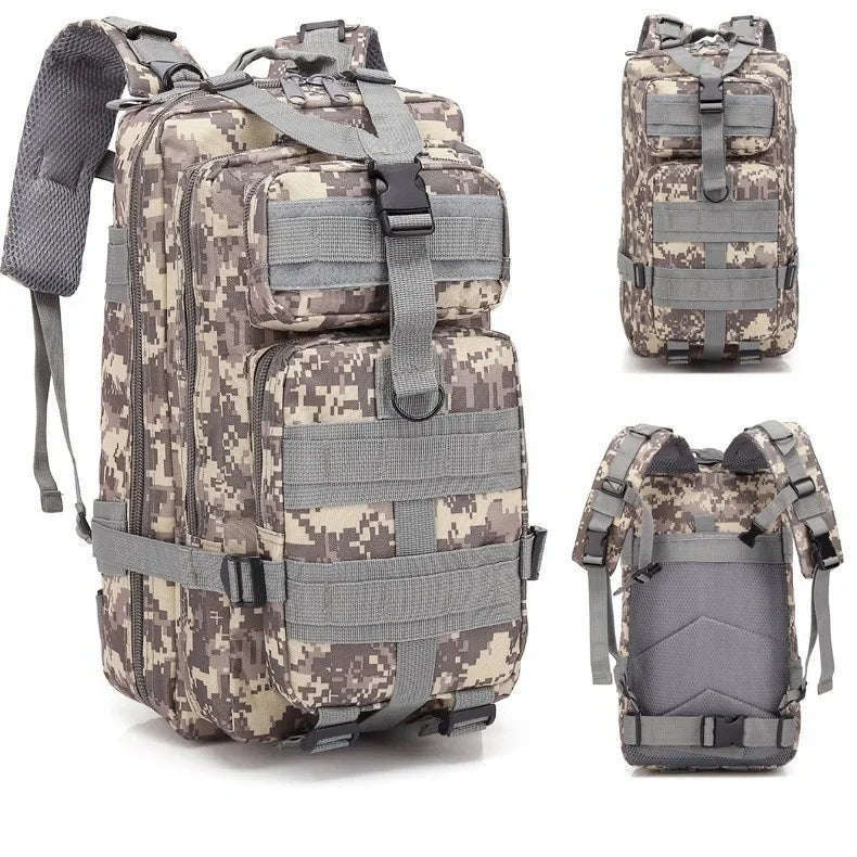 30L/50L Tactical Backpack for Hunting, Hiking and Travel-50L Black