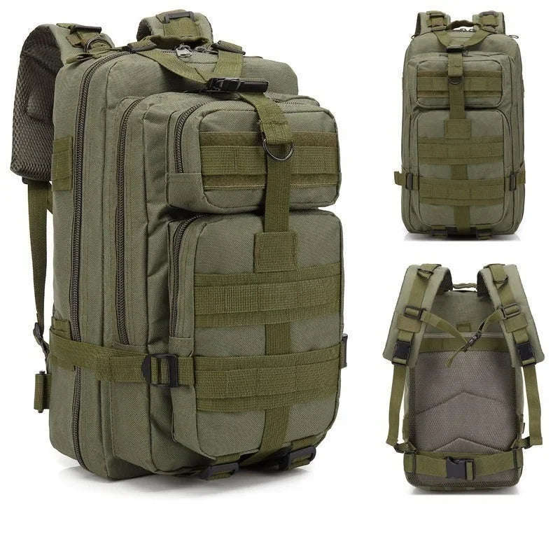 30L/50L Tactical Backpack for Hunting, Hiking and Travel-50L Black
