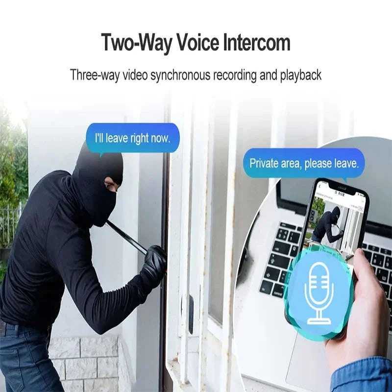 30x Optical Zoom PTZ Security Camera with 4-Area View-35MP WIFI No Card / Poland