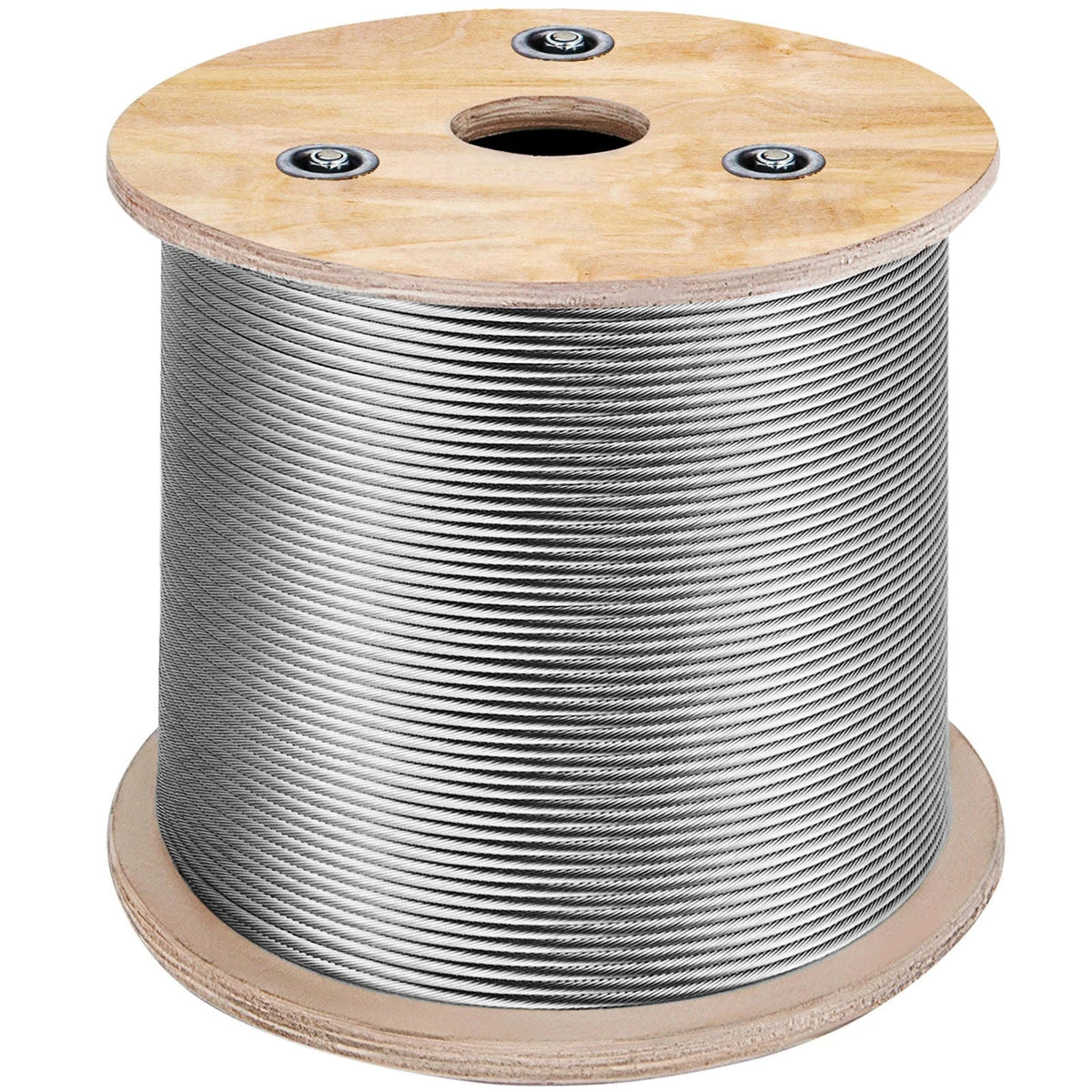 316 Stainless Steel Wire Rope 500 Ft 1/8 in 7x7-152M x 3.2MM / Germany