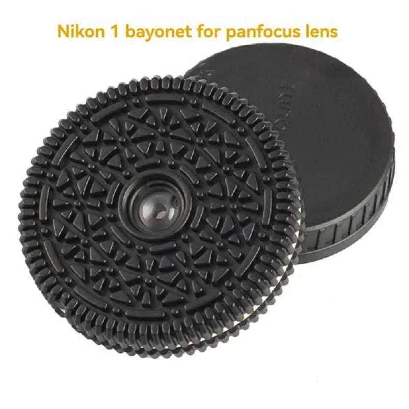 32mm F10 Free Focus Pancake Lens for Mirrorless Cameras-FX-Mount Black