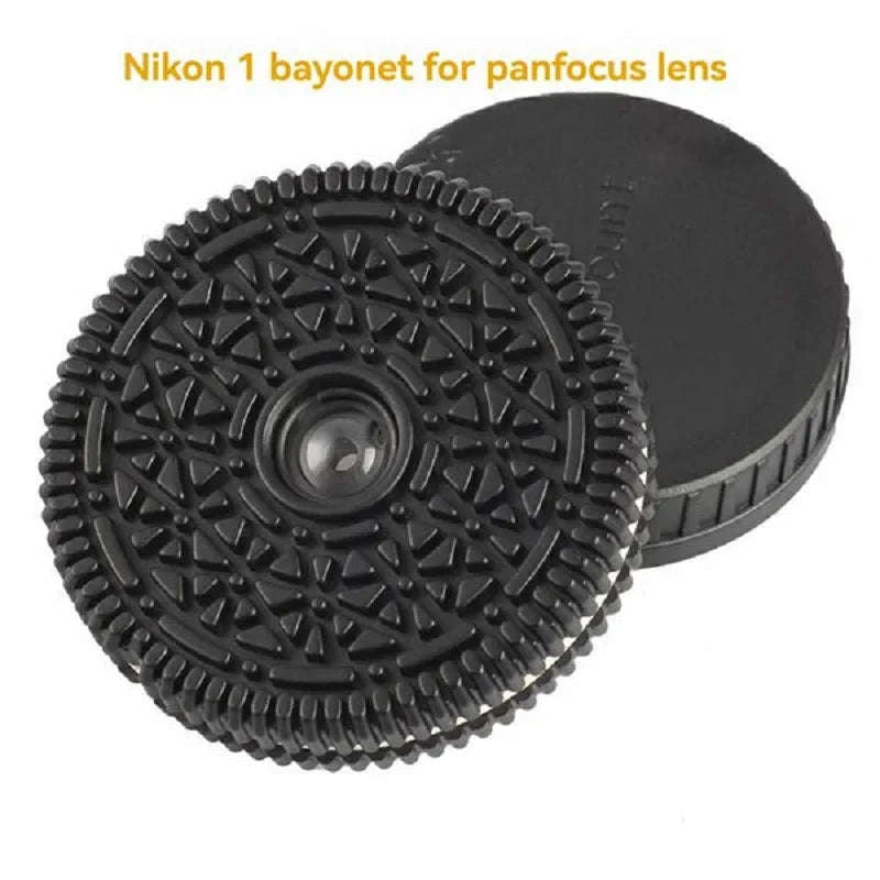 32mm F10 Free Focus Pancake Lens for Mirrorless Cameras-FX-Mount Black