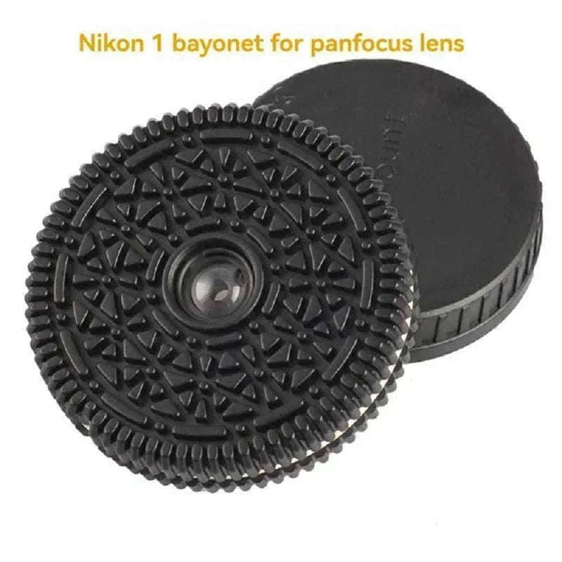32mm F10 Free Focus Pancake Lens for Mirrorless Cameras-FX-Mount Black