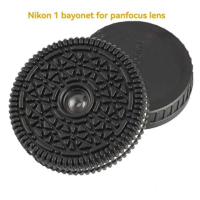 32mm F10 Free Focus Pancake Lens for Mirrorless Cameras-FX-Mount Black