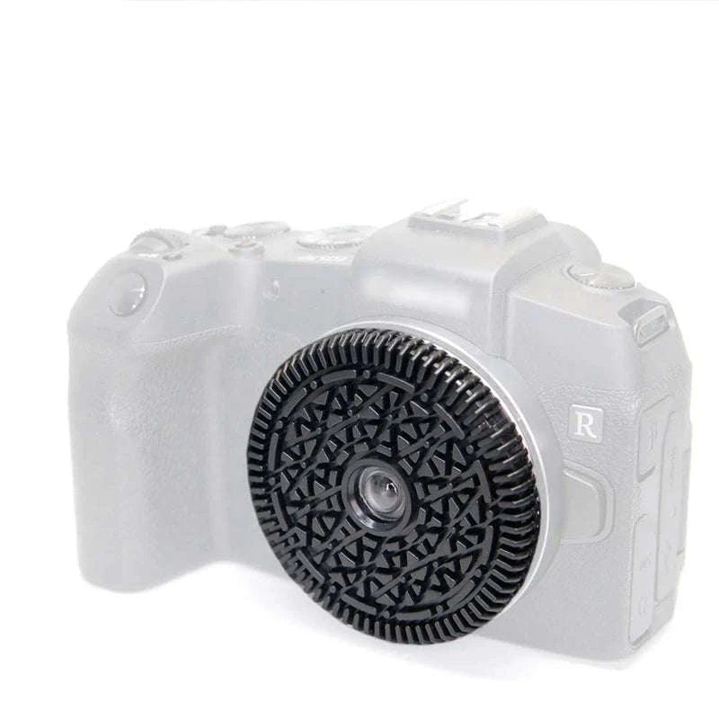 32mm F10 Free Focus Pancake Lens for Mirrorless Cameras-FX-Mount Black