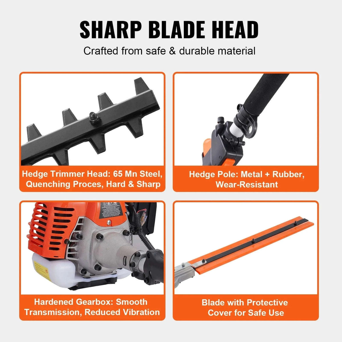 33cc 6-in-1 Gas Trimming Tool-High 33cc 33.5lbs / Germany