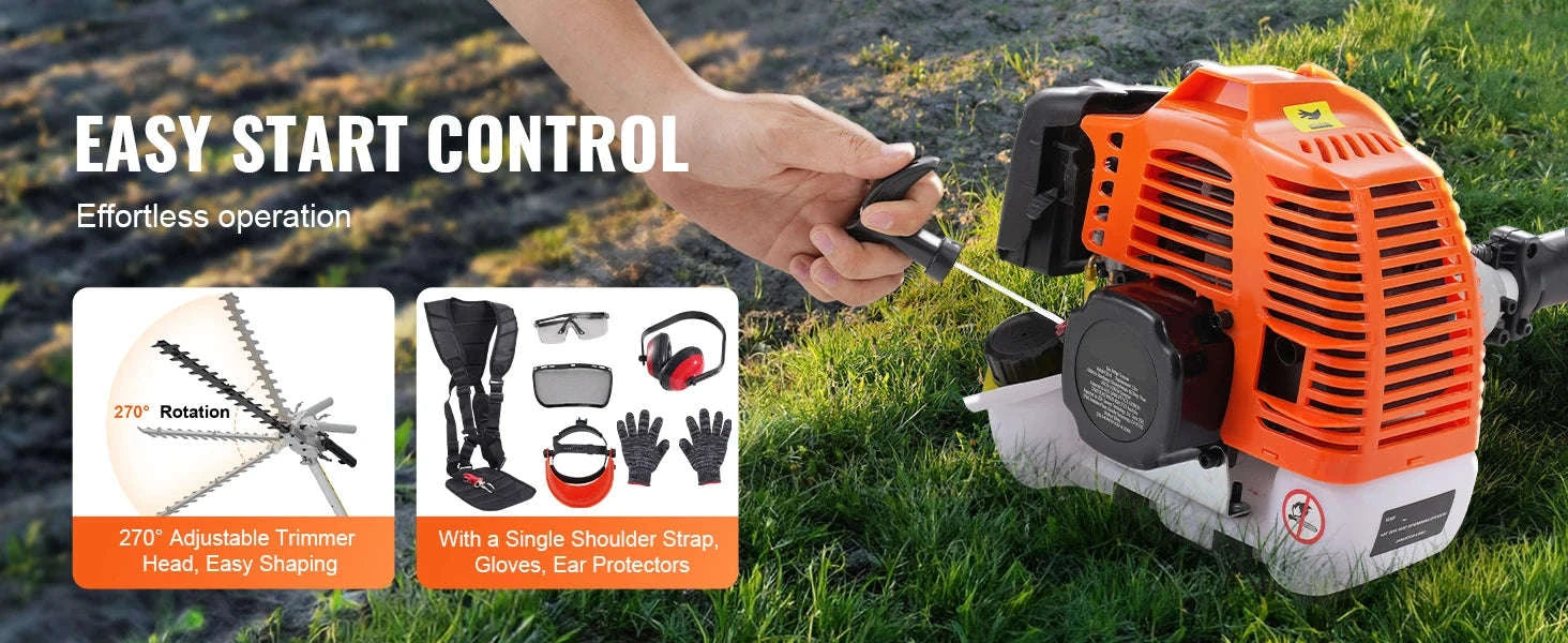 33cc 6-in-1 Gas Trimming Tool-High 33cc 33.5lbs / Germany