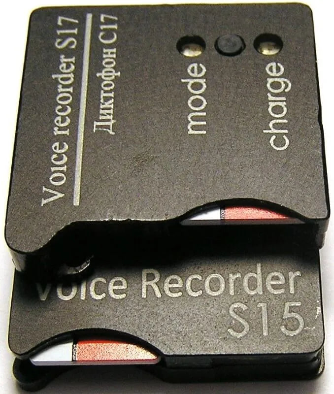 Registratore Vocale Mini Soroka-17E con Batteria da 65h e Memoria da 32GB