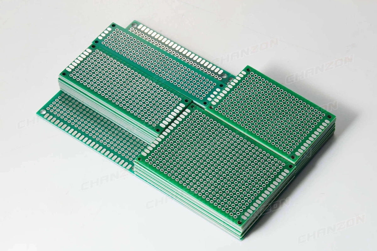 34PCS Double-Sided FR4 PCB Prototype Board Kit – Mixed Sizes-China Mainland
