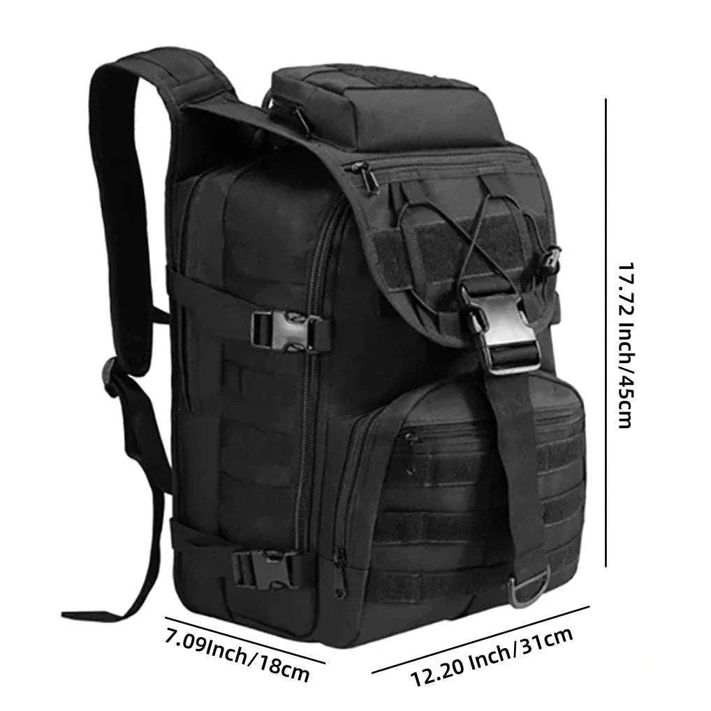 35L Tactical Backpack for Hiking, Travel and Camping-Khaki / Other / United Kingdom