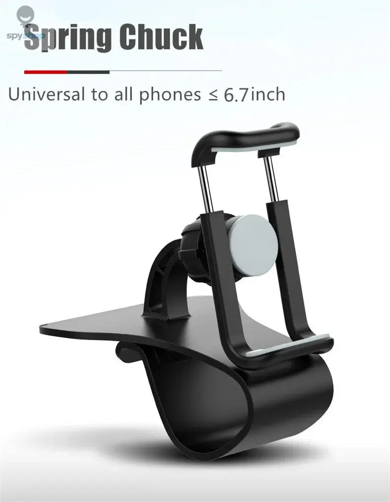 360 Rotatable Car Phone Holder Universal Cell Phone Stands Car Rack Dashboard Support for Auto Grip Mobile Phone Fixed Bracket Spy-shop.com