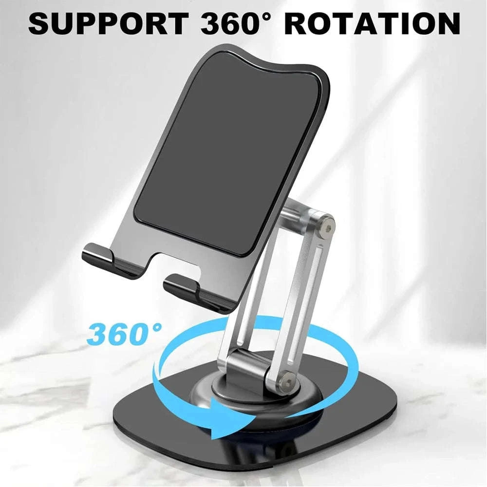 360° Adjustable Tablet & Phone Stand with Foldable Arm-United States