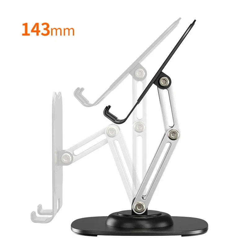 360° Adjustable Tablet & Phone Stand with Foldable Arm-United States