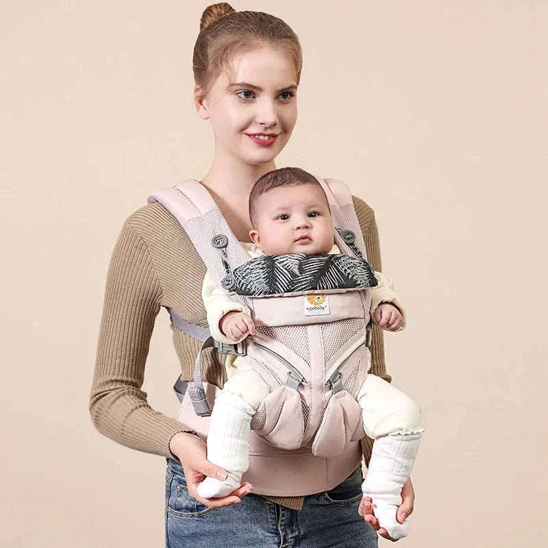 360 Omni Baby Carrier with Breathable Ergonomic Support-Dark Blue
