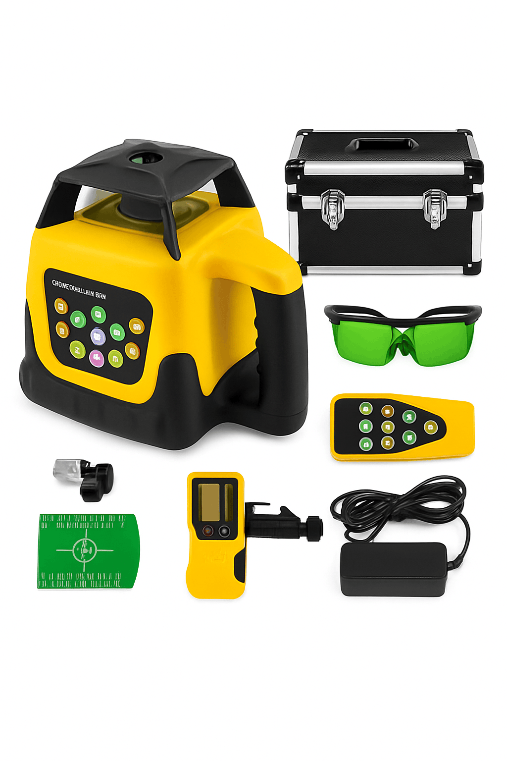 360° Rotary Laser Level with 500m Range Self-Leveling Tool-Russian Federation / Green Beam