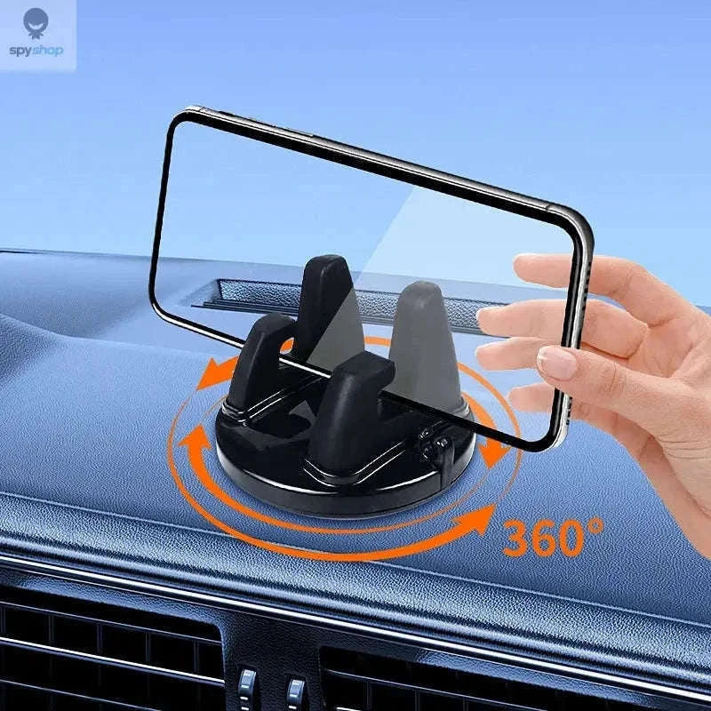360° Rotatable Car Phone Holder for Easy Hands-Free Driving-Red