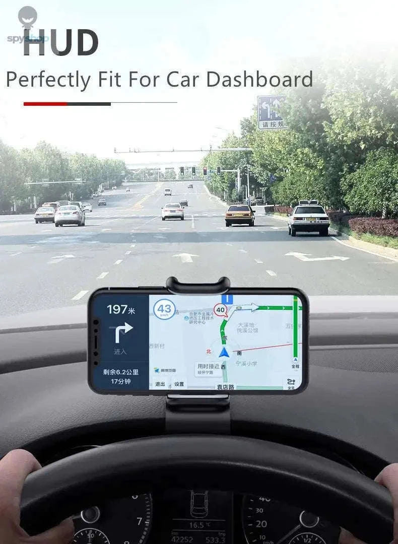 360 Rotatable Car Phone Holder for Stable Hands-Free Driving-Default Title