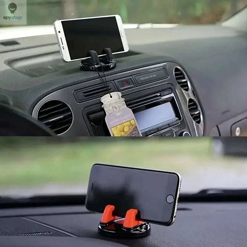 360° Rotatable Car Phone Holder-Red
