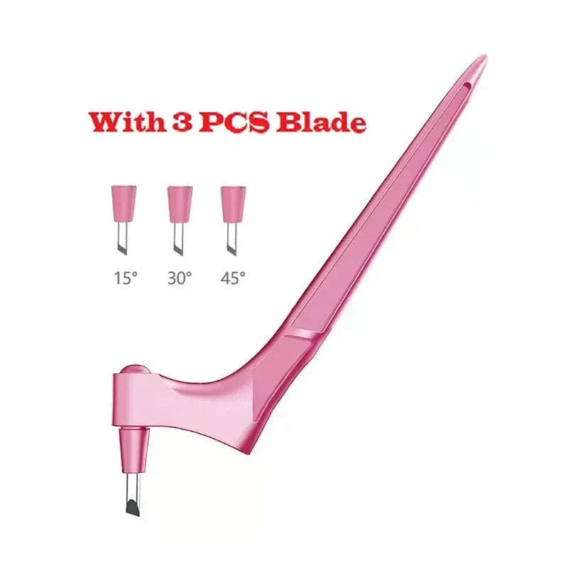 360° Rotating Blade Craft Cutting Tool for Precise DIY Designs-blade 3pcs / United States