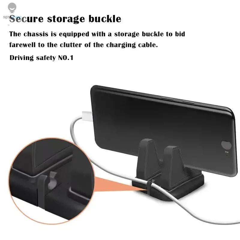 360° Rotatable Mobile Phone Holder Car Bracket Non-Slip GPS Navigation Car Mount Stand Support in Car Universal for All Phones Spy-shop.com