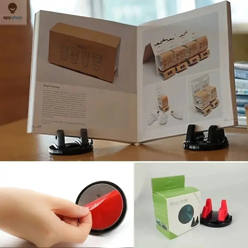 360° Rotatable Mobile Phone Holder Car Bracket Non-Slip GPS Navigation Car Mount Stand Support in Car Universal for All Phones Spy-shop.com