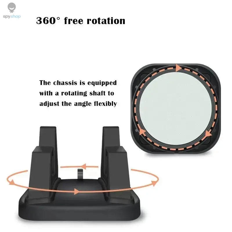 360° Rotatable Mobile Phone Holder Car Bracket Non-Slip GPS Navigation Car Mount Stand Support in Car Universal for All Phones Spy-shop.com