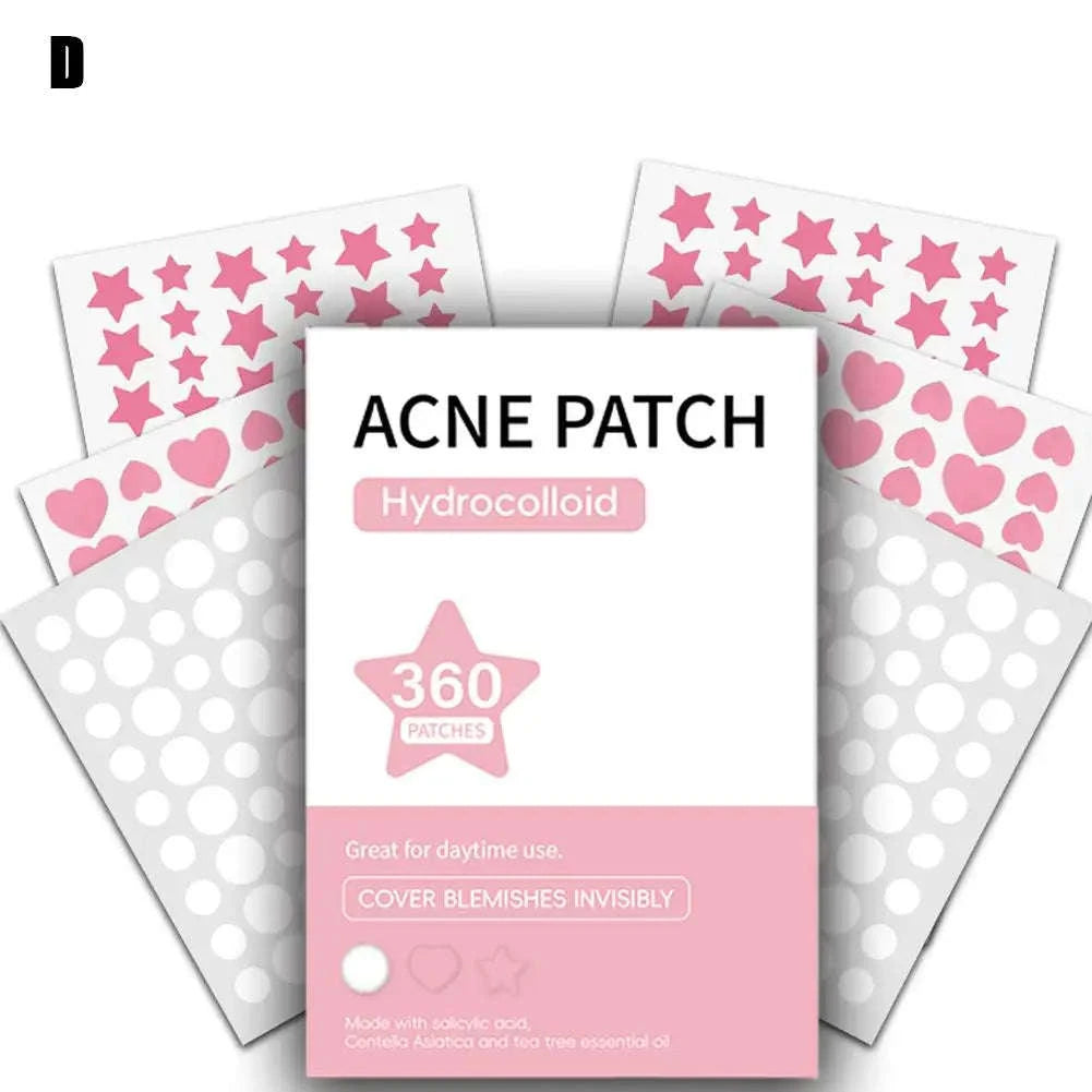 360pcs Colorful Acne Patch Set-A / CN