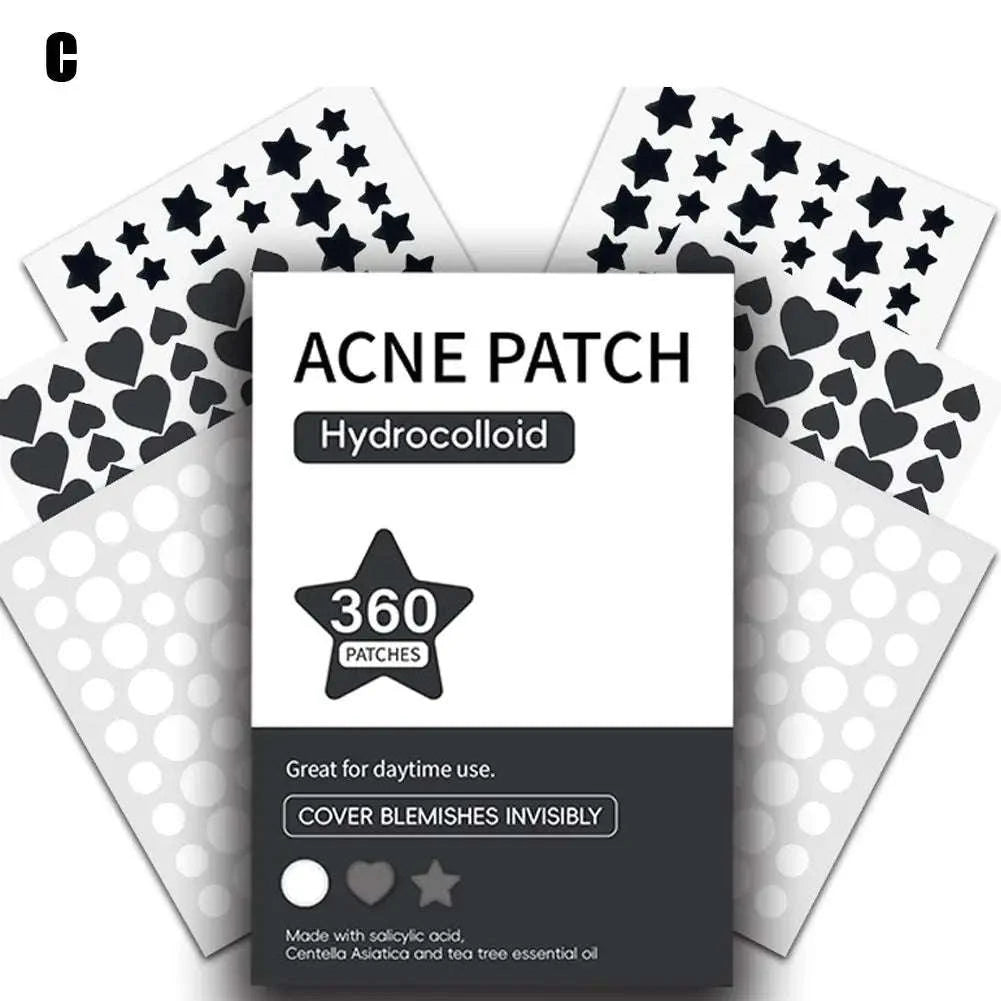 360pcs Colorful Acne Patch Set-A / CN