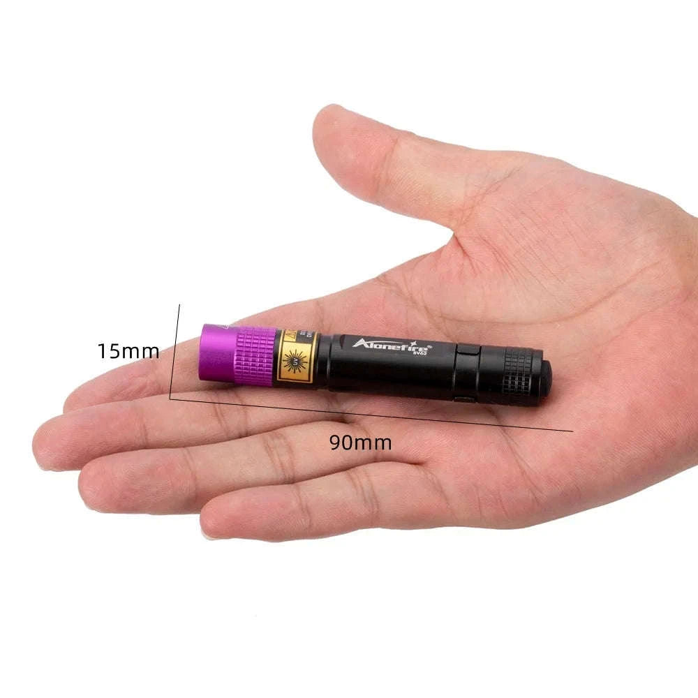 365/395nm UV Flashlight Mini Blacklight Detector-SV62 365NM