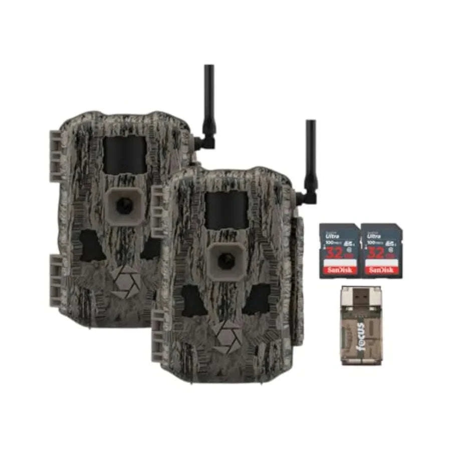 36MP Cellular Trail Camera Bundle, 2-Pack with 32GB-United States / 2Pack