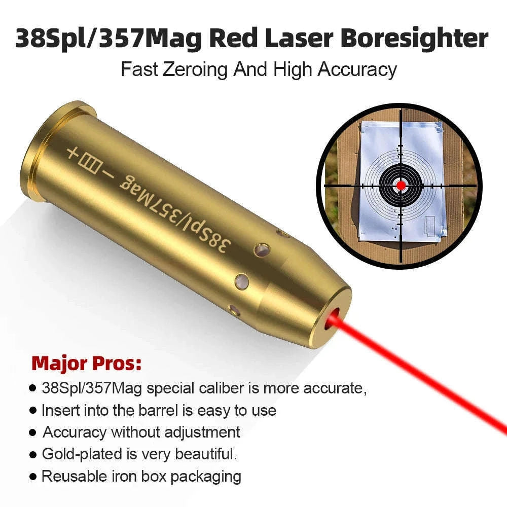 38Spl/357Mag Red Laser Calibration Tool-38spl.357Mag Red / Poland