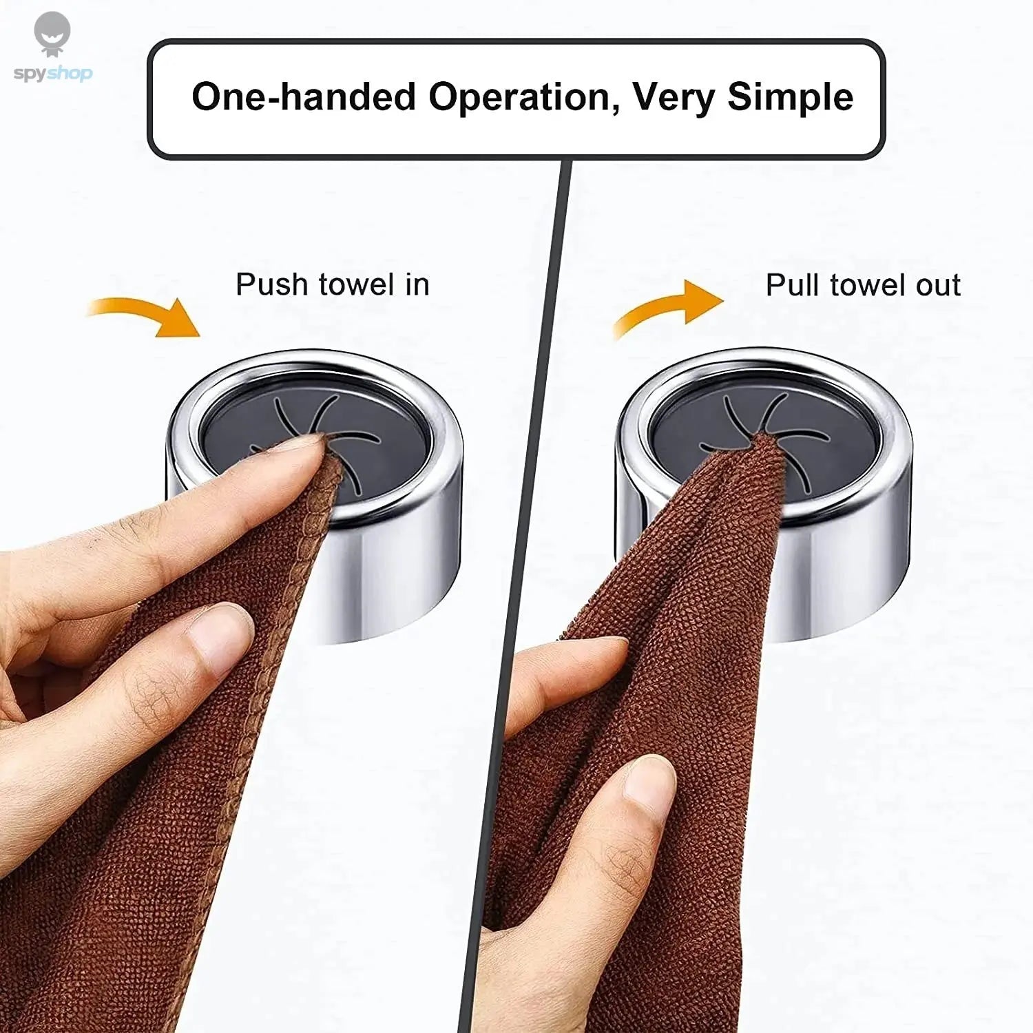 3PCS Non Punching Dishwashing Cloth Storage Clip Dishcloth Clip Kitchen Household Gloves Hook Towel Rack Hole Clip Wall Hanging Spy-shop.com