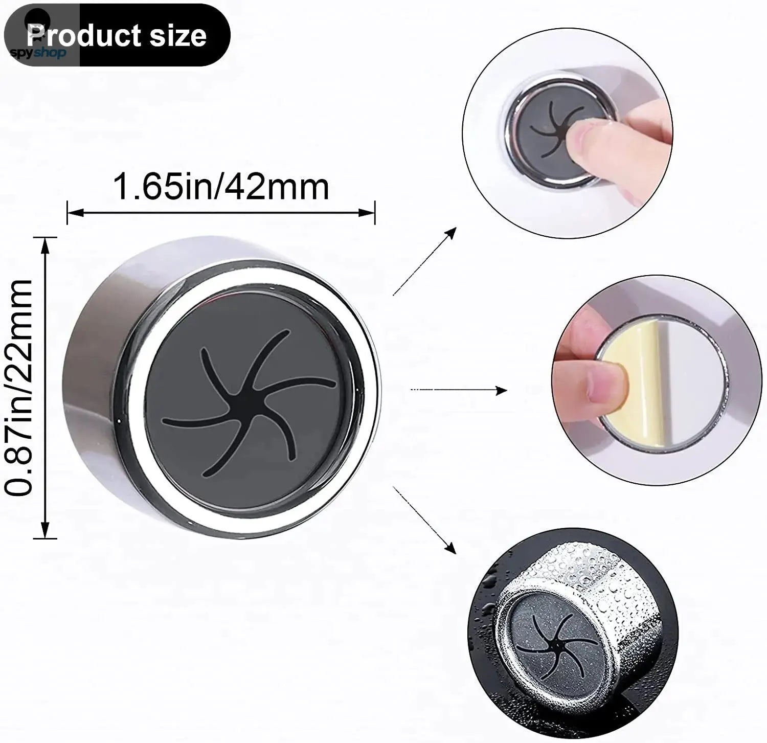 3PCS Non Punching Dishwashing Cloth Storage Clip Dishcloth Clip Kitchen Household Gloves Hook Towel Rack Hole Clip Wall Hanging Spy-shop.com