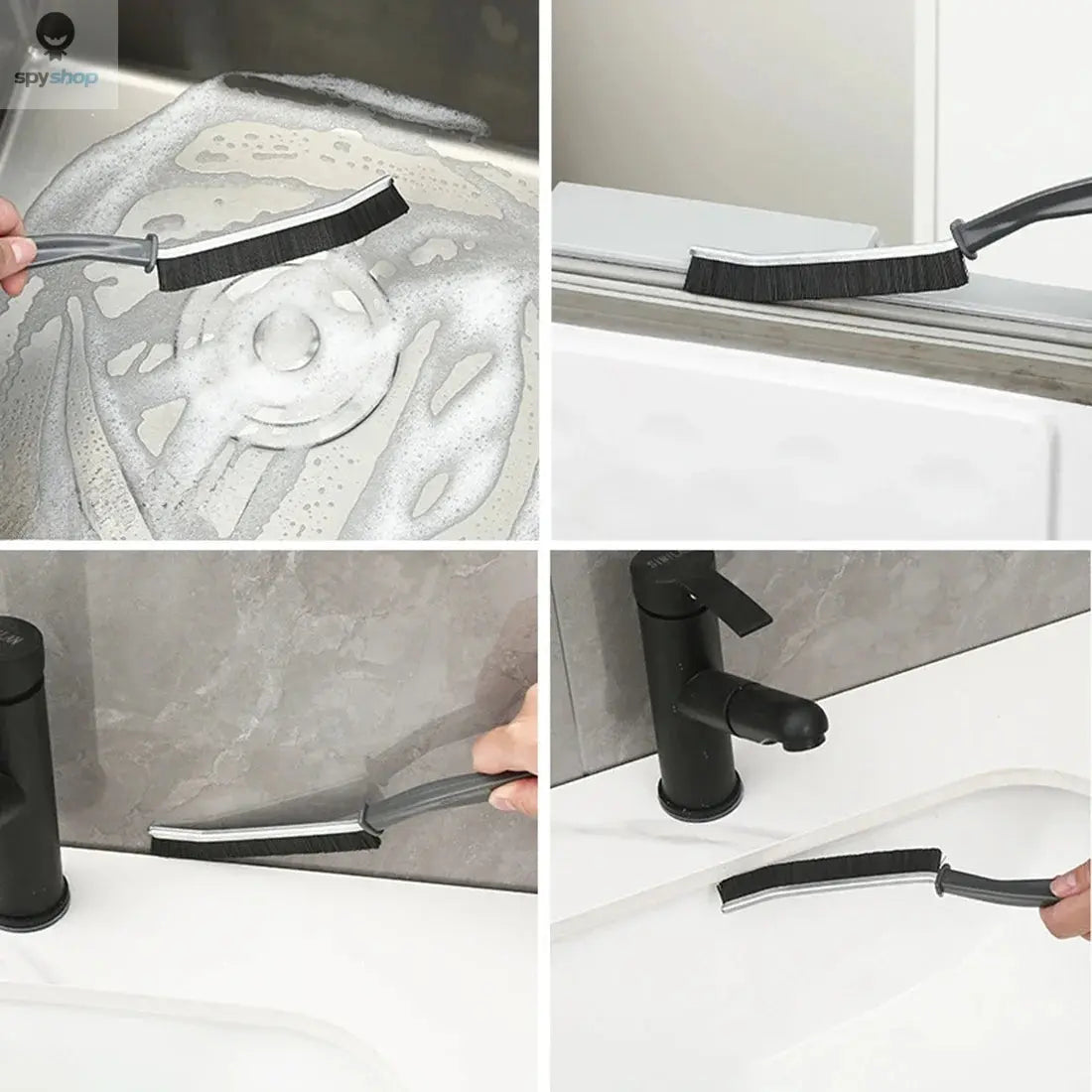 3Pcs Crevice Cleaning Brush Durable Car Kitchen Tile Grout Dead End Bristle Cleaning Brush Bedroom Floor Line Cleaning Brushes