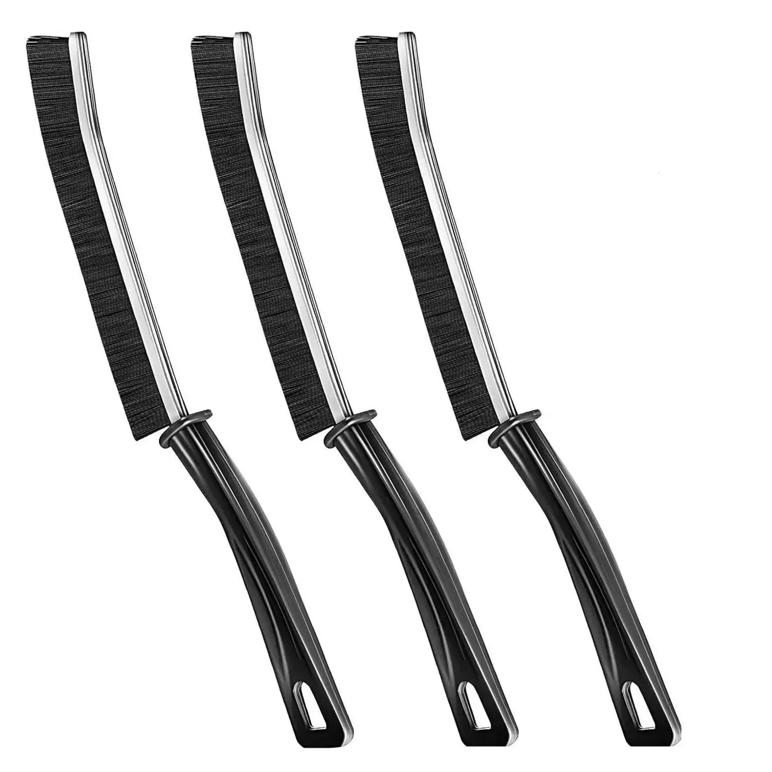 3Pcs Crevice Cleaning Brush Durable Car Kitchen Tile Grout Dead End Bristle Cleaning Brush Bedroom Floor Line Cleaning Brushes