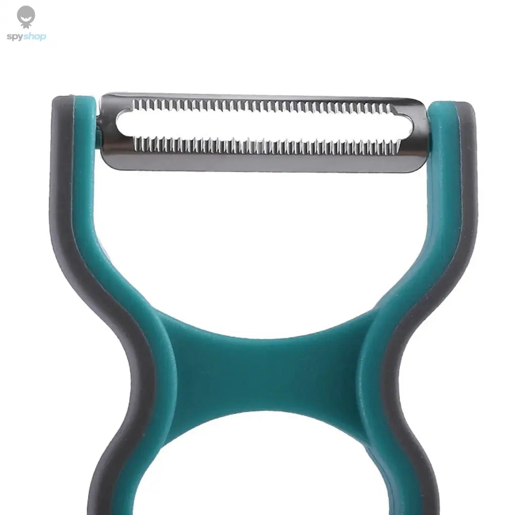 3Pcs Stainless Steel Multi-function Potato Peeler Fruit Vegetable Chopper Mini Spud Slicer Grater Set Random Color Kitchen Tools Spy-shop.com